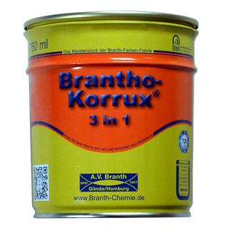 Brantho Korrux 3 in 1 0,75 Liter Dose lichtgrau RAL 7035