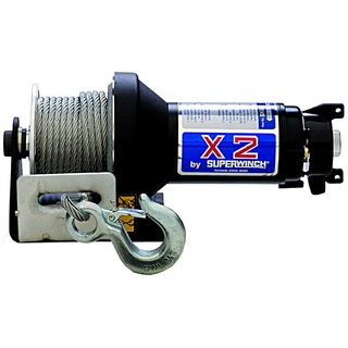Seilwinde Gleichstrommotor Typ X2 Seil & Haken 12 V
