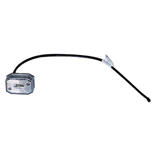 Flexipoint LED Positionsleuchte, wei mit DC-Anschluss, 500 mm lg. Kabel